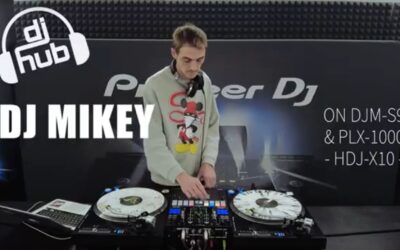 DJ MIKEY @ DJ-Hub Showroom